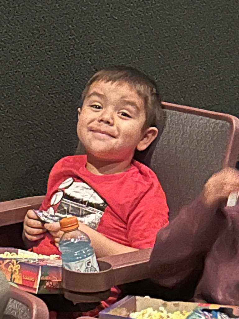 Movie day in kindergarten 