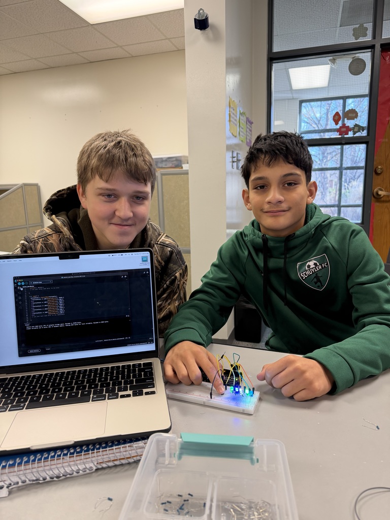 Young innovators are hard at work, bridging the gap between lines of code and tangible hardware solutions in the classroom.