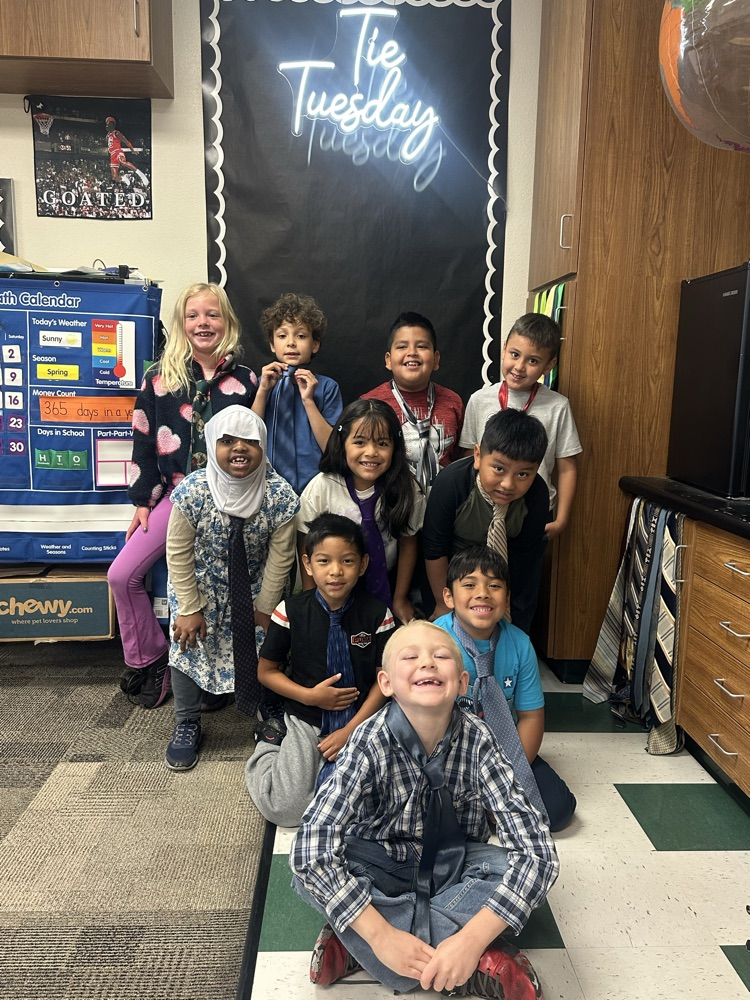Tie Tuesday kiddos