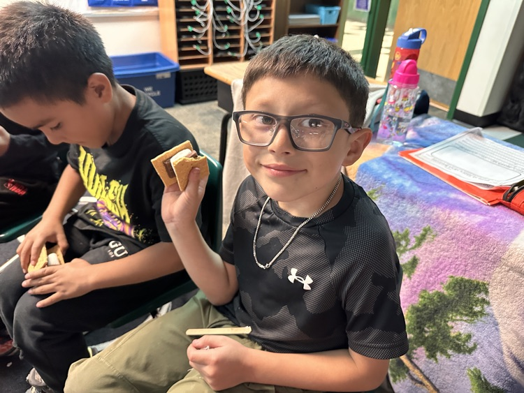 camping in first grade