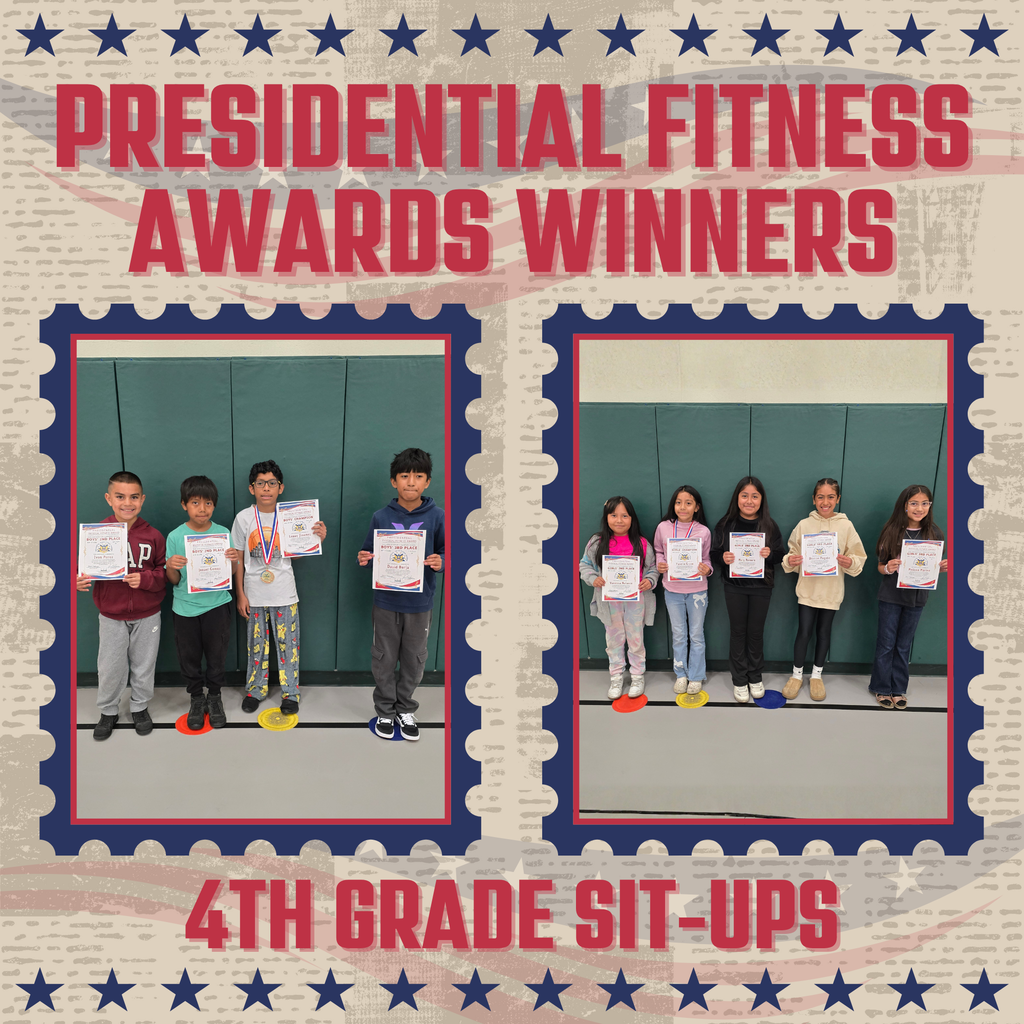 4th Grade Presidential Fitness Champions