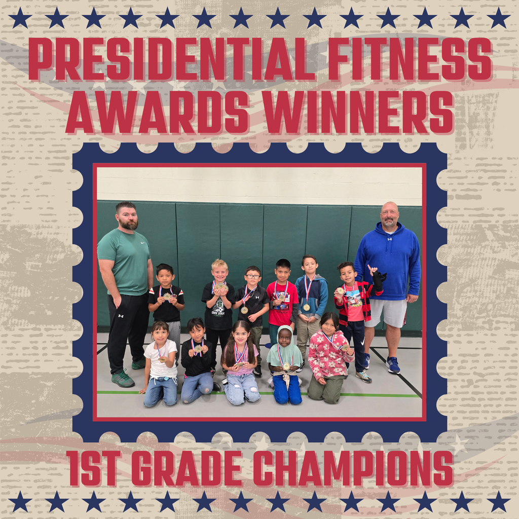 1st Grade Presidential Fitness Champions