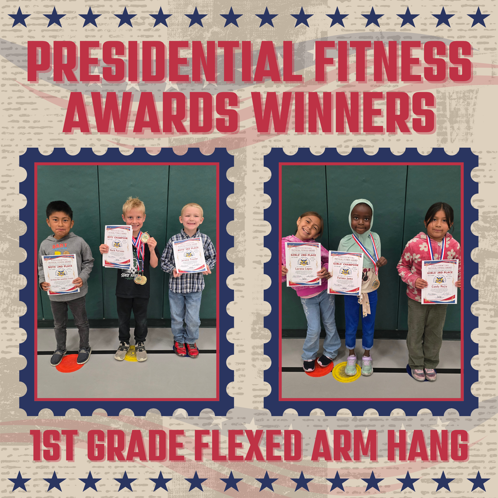 1st Grade Presidential Fitness Champions