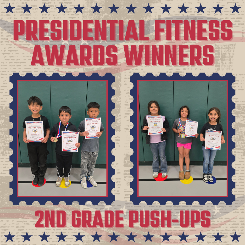 2nd Grade Presidential Fitness Champions