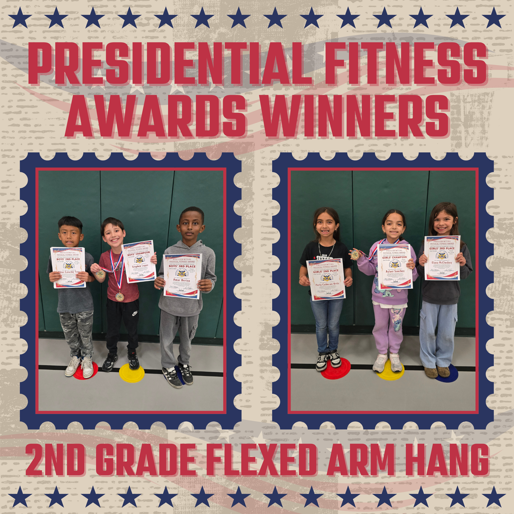 2nd Grade Presidential Fitness Champions