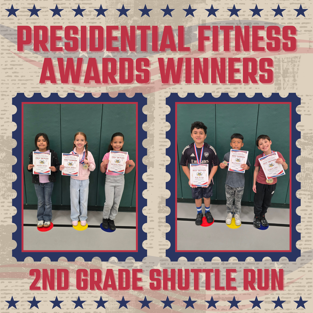2nd Grade Presidential Fitness Champions