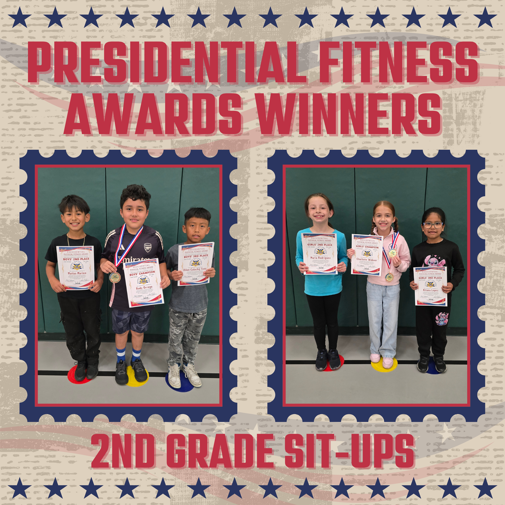 2nd Grade Presidential Fitness Champions