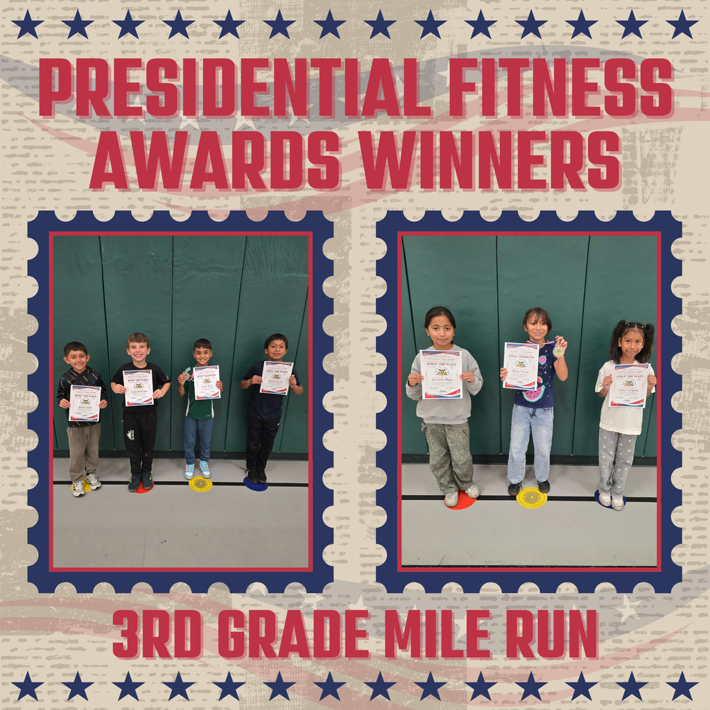 3rd Grade Presidential Fitness Champions