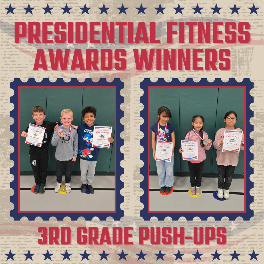 3rd Grade Presidential Fitness Champions