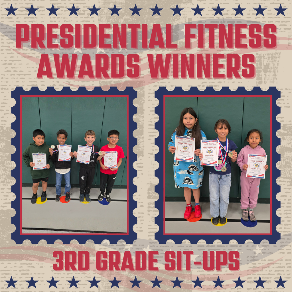 3rd Grade Presidential Fitness Champions