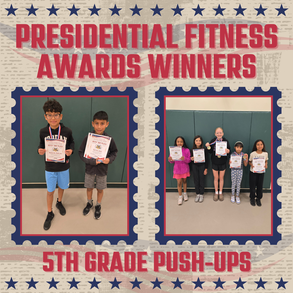 5th Grade Presidential Fitness Champions