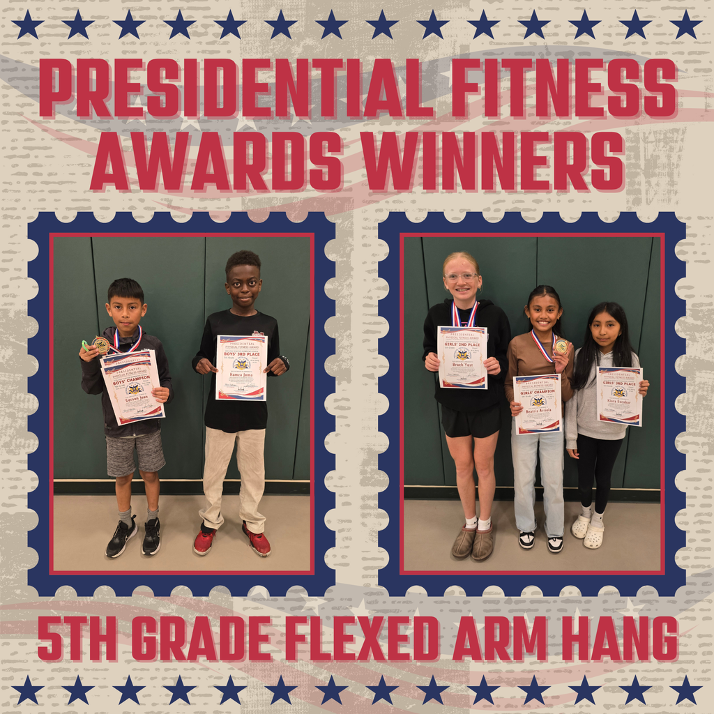 5th Grade Presidential Fitness Champions