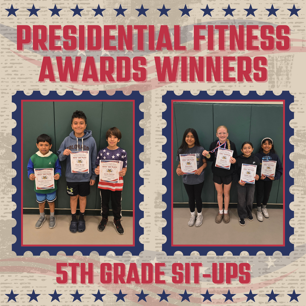 5th Grade Presidential Fitness Champions