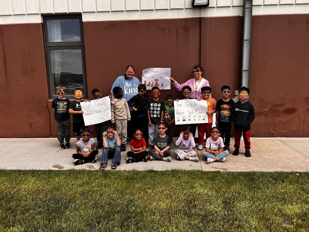 On our way to first grade!
