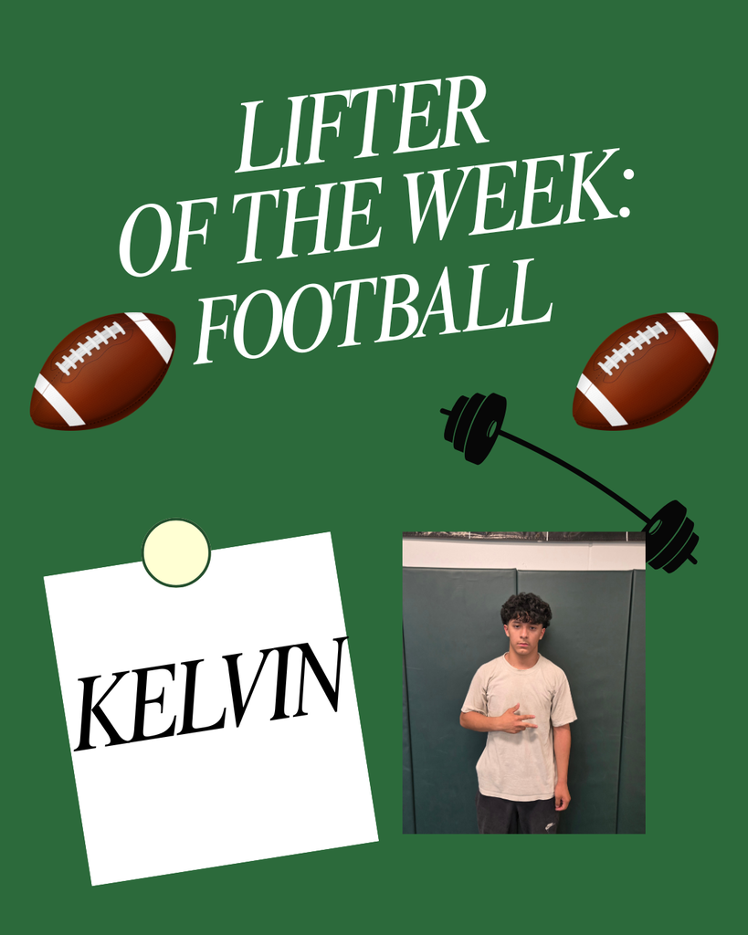 Lifter of the Week. For the week of May 26th.