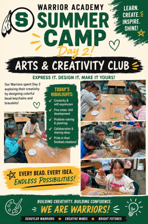 June summer camp clubs