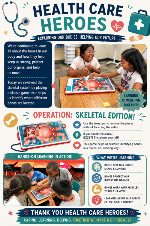 poster of activities that have happened during June summer camp