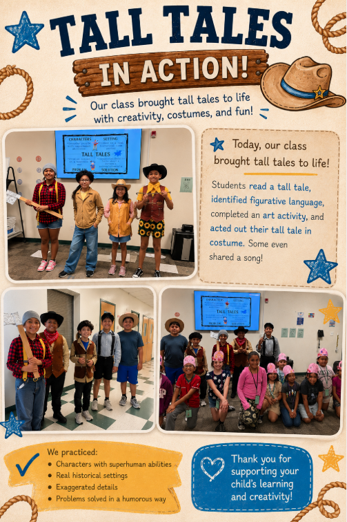 poster of activities that have happened during June summer camp