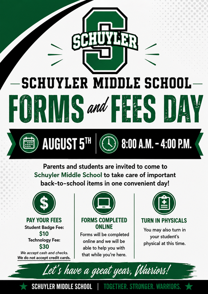 Forms and Fees Day 2026