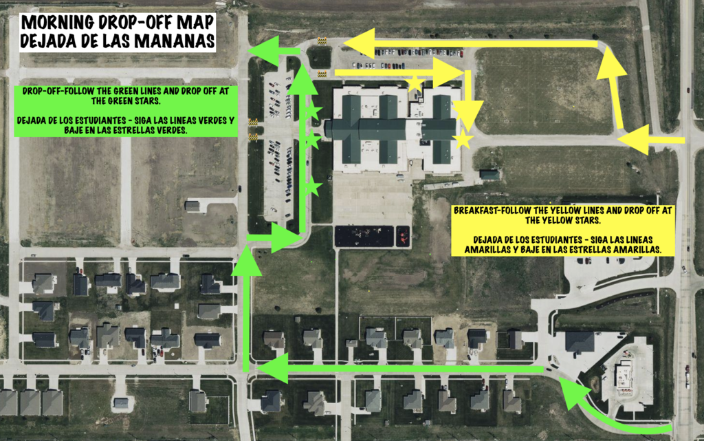 SES Drop Off Map