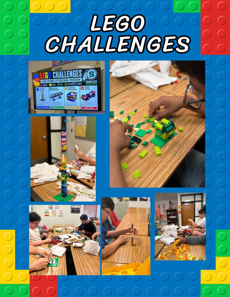 High School Afterschool Program solves LEGO Challenges!