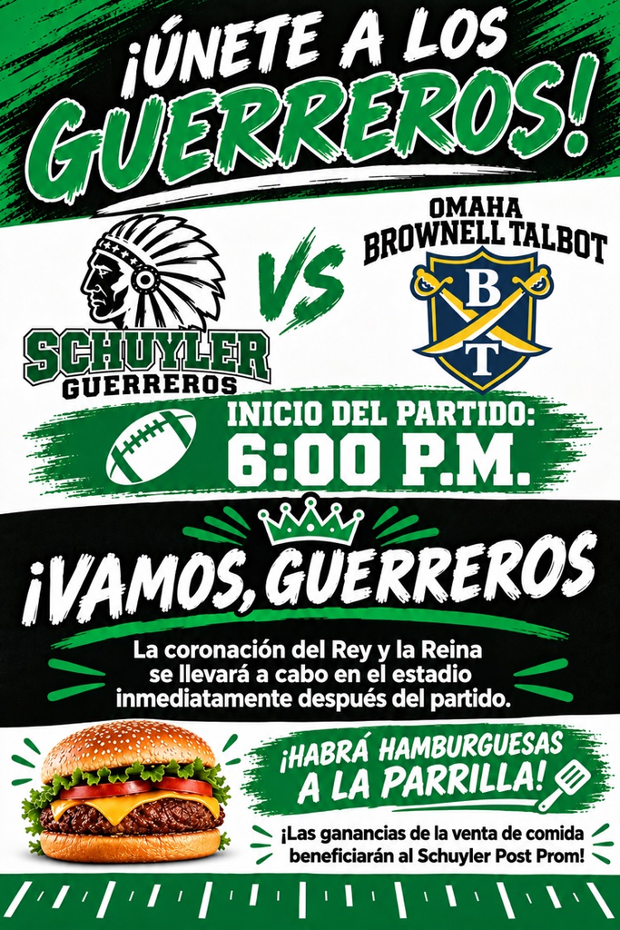 support the warriors this Friday 