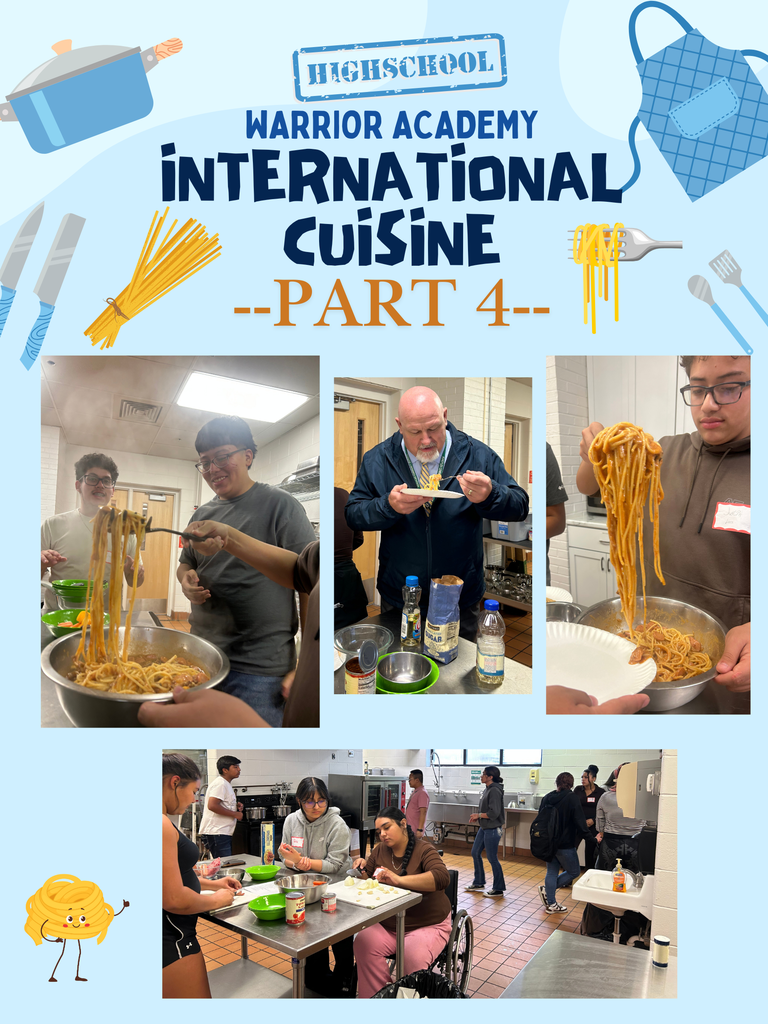 International Cuisine Club at the Highschool