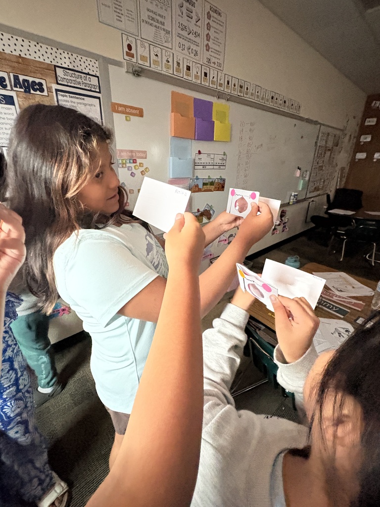 Miss Keller’s 4th grade class is learning how our eyes work! Today, we built a model of an eye and explored how each part works together to help us see. 👀 👀