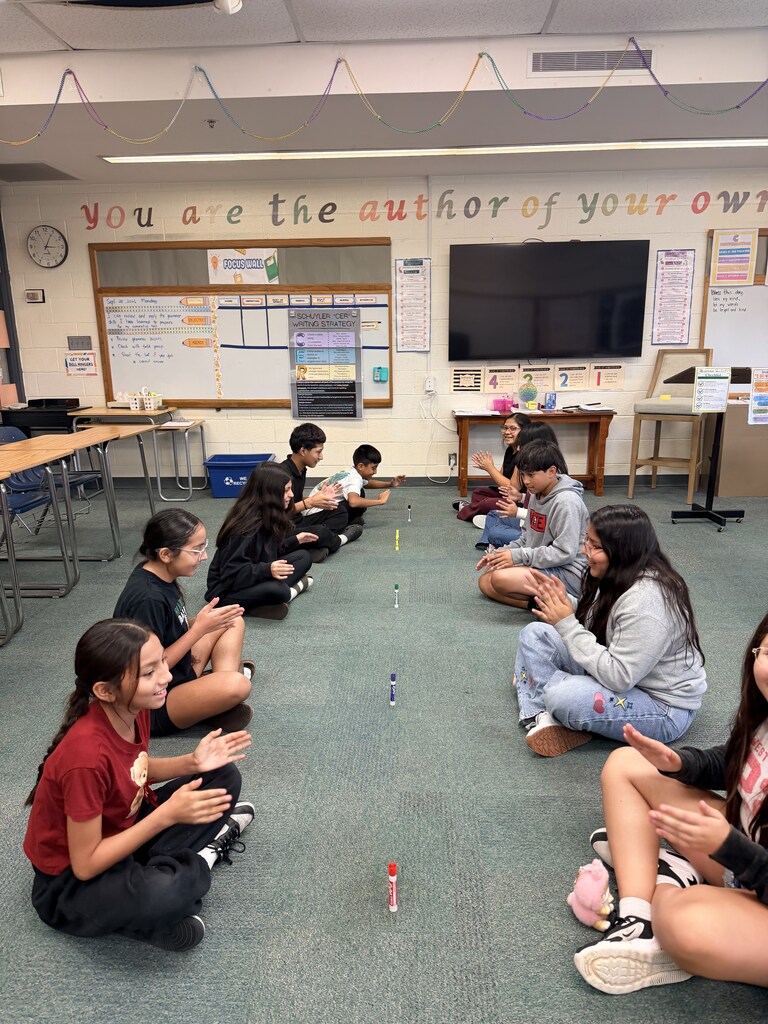Boom! Clap! Switch! Warrior Time in Mrs. Arriola’s class was all about teamwork, focus, and fun!