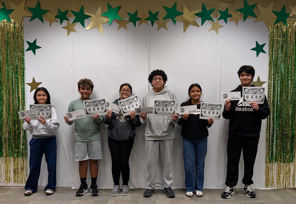 sept students of the month