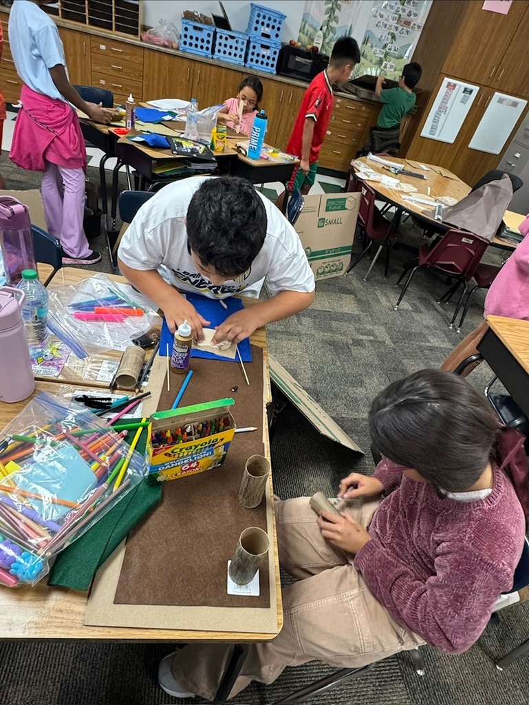 Mrs. Kehler’s class brought the Middle Ages to life by building their own medieval town and countryside dioramas!