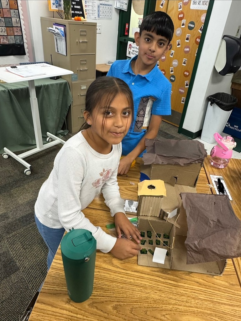 Mrs. Kehler’s class brought the Middle Ages to life by building their own medieval town and countryside dioramas!