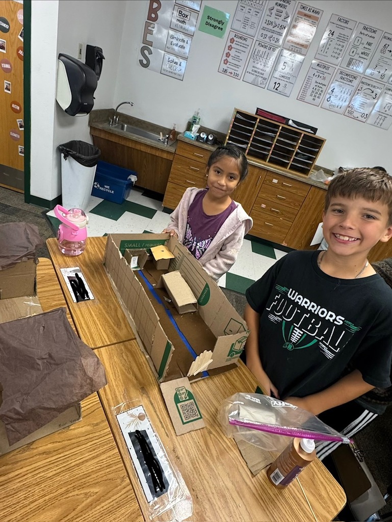 Mrs. Kehler’s class brought the Middle Ages to life by building their own medieval town and countryside dioramas!
