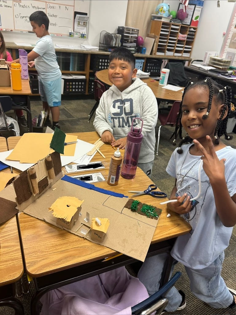 Mrs. Kehler’s class brought the Middle Ages to life by building their own medieval town and countryside dioramas!