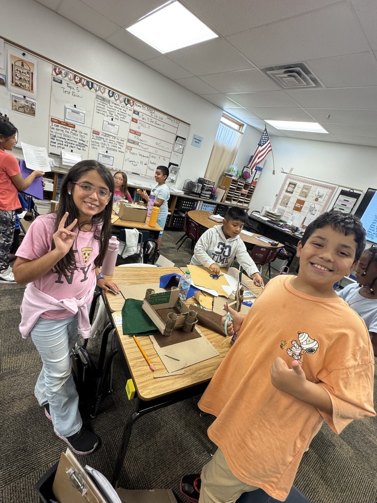 Mrs. Kehler’s class brought the Middle Ages to life by building their own medieval town and countryside dioramas!
