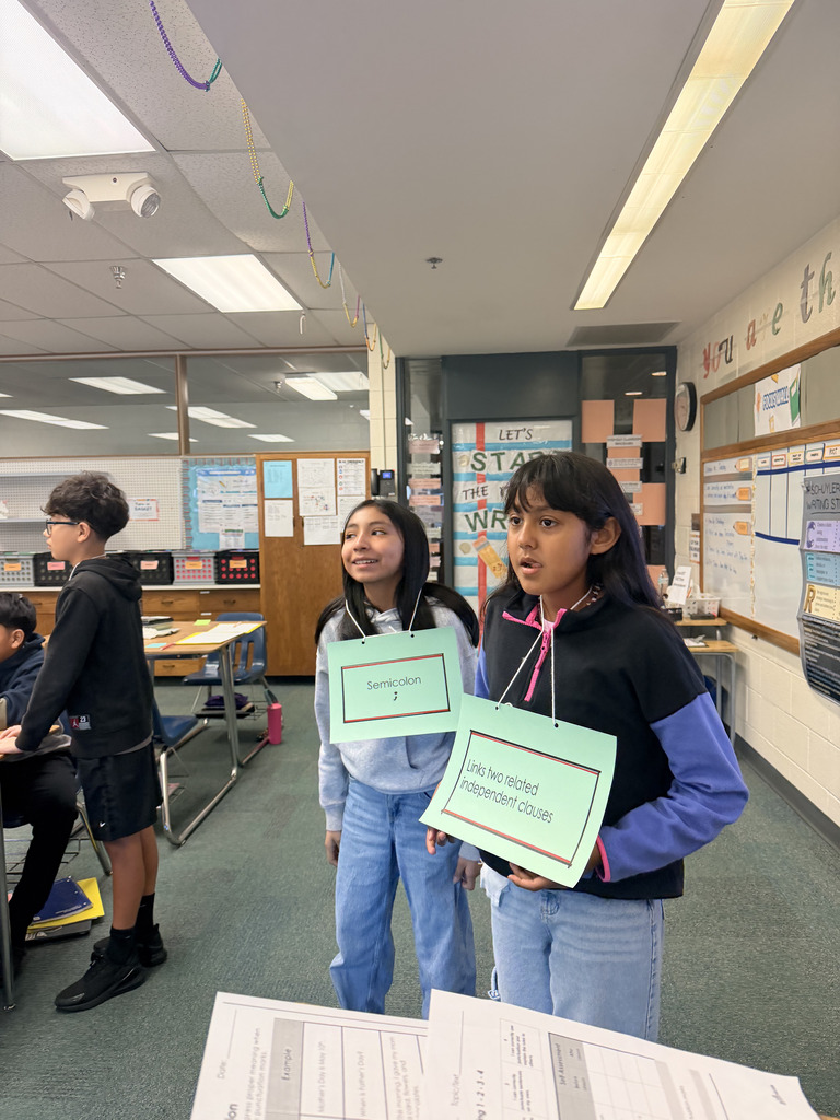 Shhh… Find Your Match, Then Squish and Shape! Our 6th Grade Writing class took on the silent matching challenge—no talking, just reading! Then, they got creative using Play-Doh to shape punctuation marks. Who knew grammar could be this much fun? ✏️