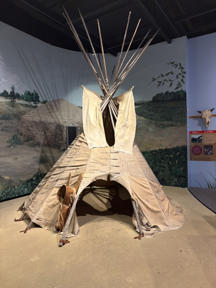 Native American teepee
