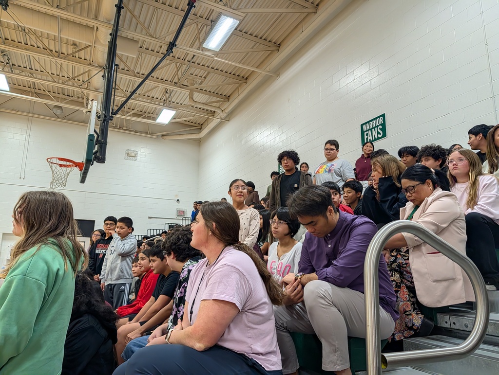Students were told to stand when name was announced.