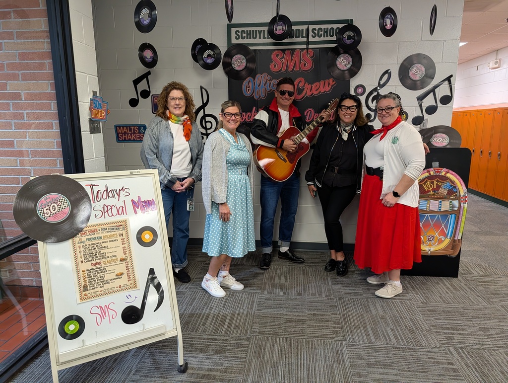 SMS Staff dressed up for red ribbon week and Halloween