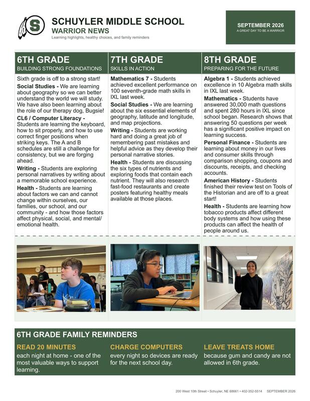 Sept Newsletter