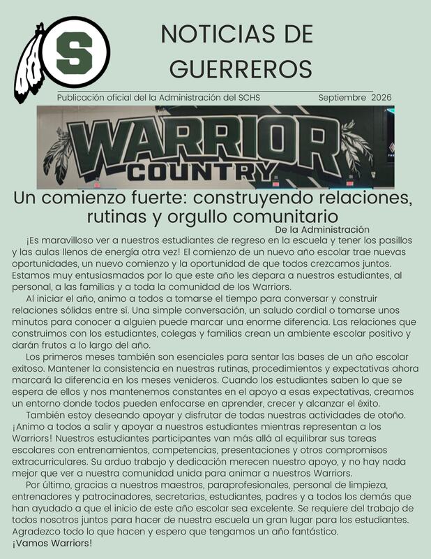 Sept Newsletter