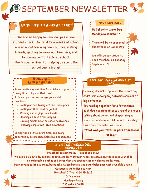 Sept Newsletter