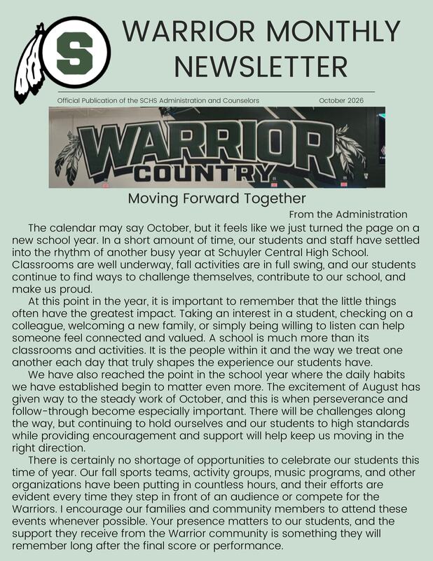 Oct newsletter
