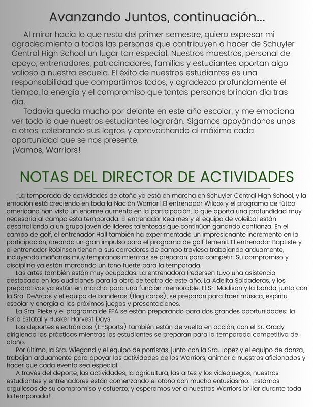 Oct newsletter