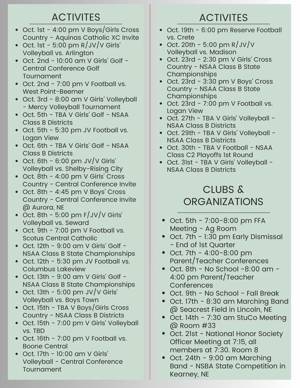 Oct newsletter