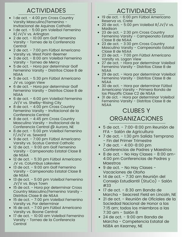 Oct newsletter