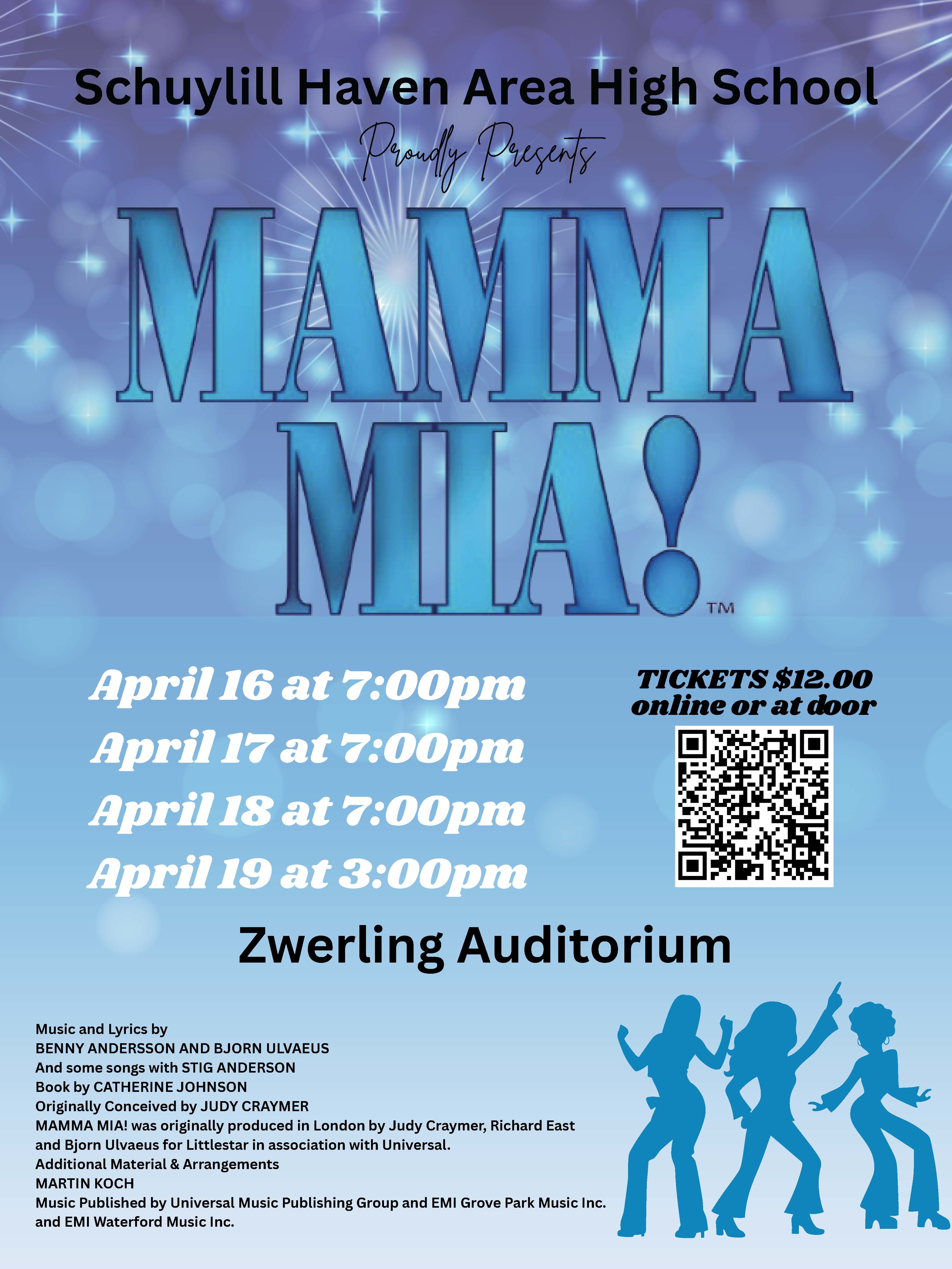 Mamma Mia! | Schuylkill Haven Area School District