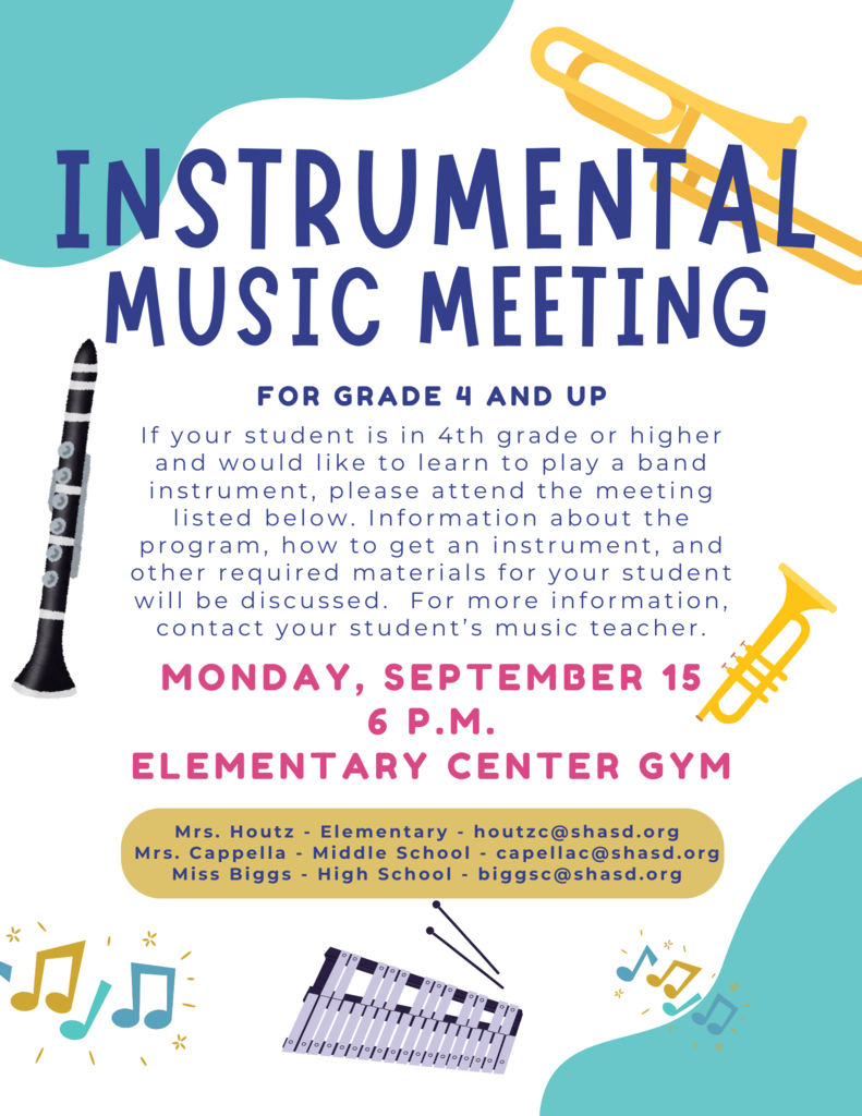 Instrumental Music Meeting