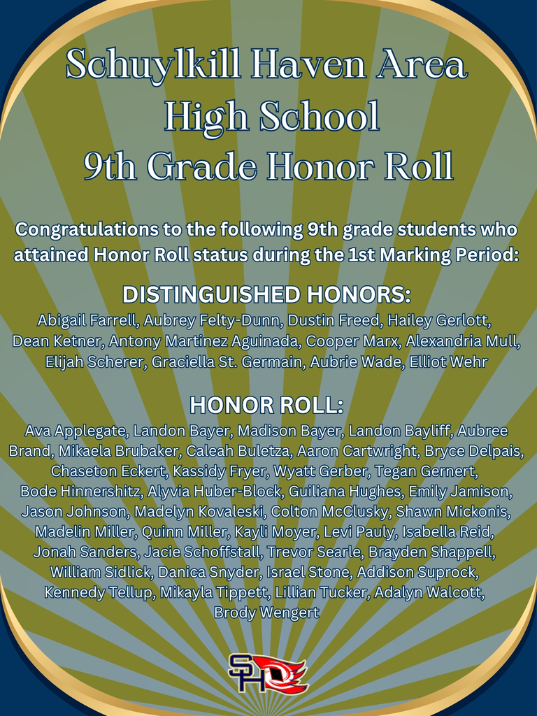9th Grade Honor Roll