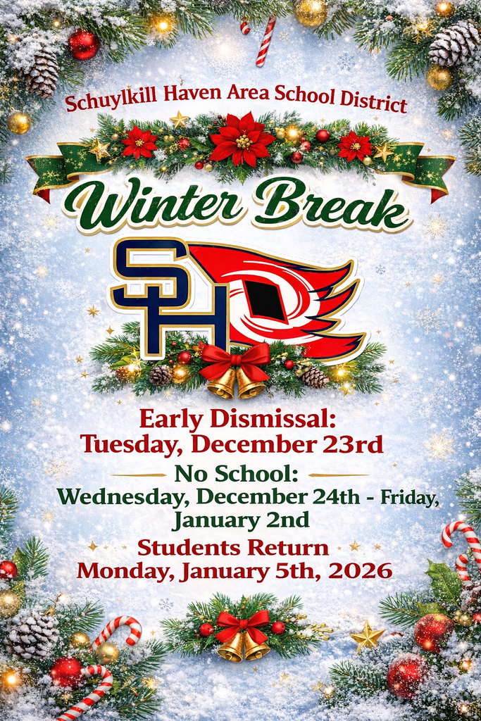 SHASD Holiday Break